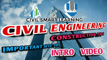 Civil Engineering Tamil Channel Intro Shorts Video | @CivilSmartLearning Tamil