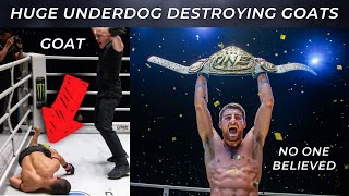 Underdog Destroying GOATS in Muay Thai | Jonathan Haggerty