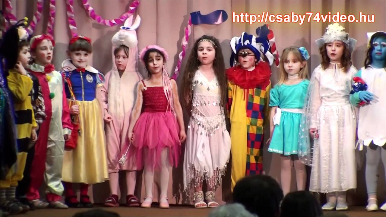 Gyöngyszem óvoda Zsebibaba csoport farsang 2012