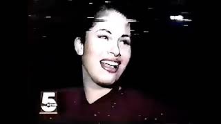 SELENA - 3/31/95 San Antonio news clip