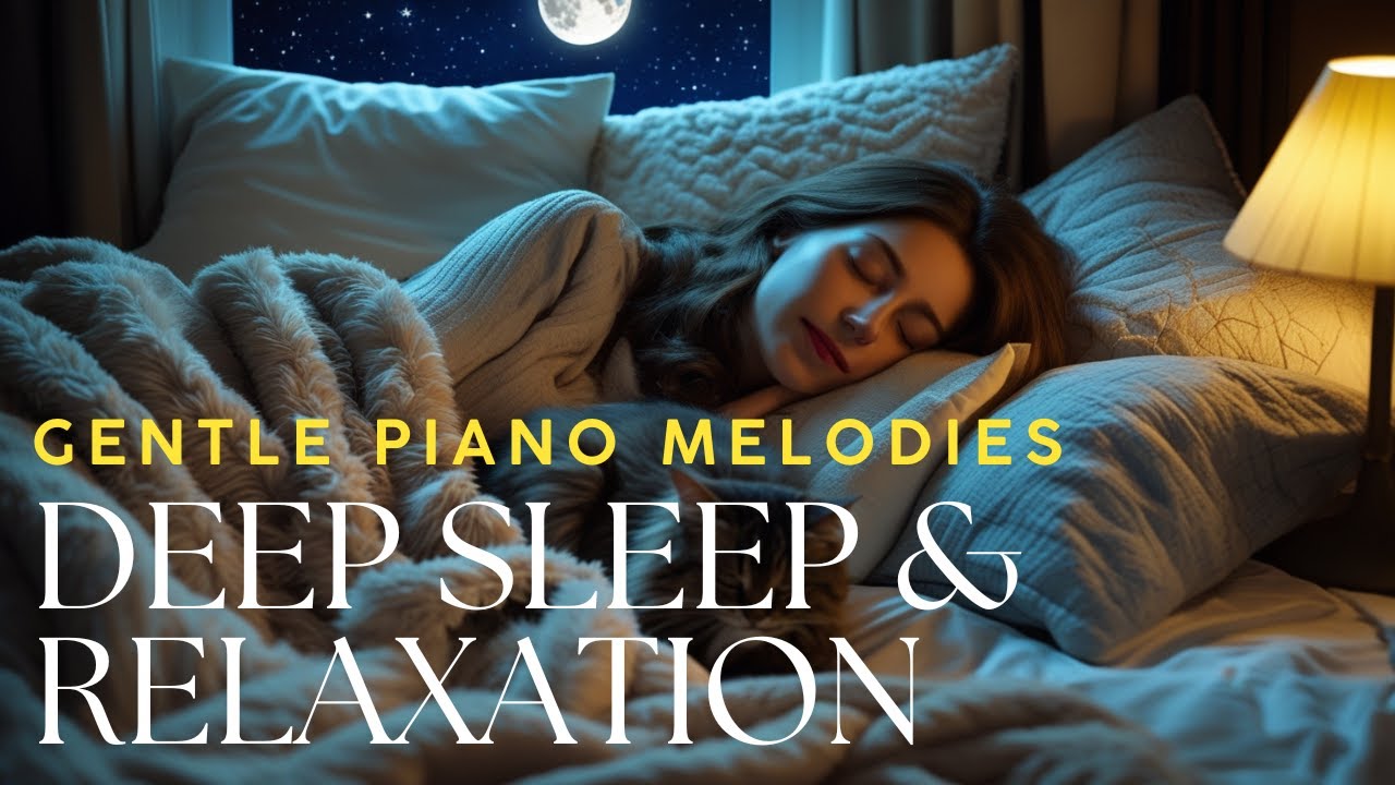 Gentle Piano Melodies for Deep Sleep and Relaxation after a busy day ...