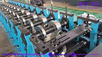 Door Frame Roll Forming Machine #machine #rollformmachine