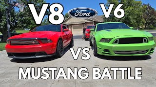 V6 vs V8 Mustang- Is the extra horse power WORTH it?? (detailed comparison)