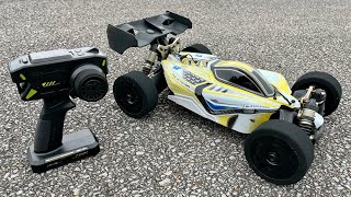 96 MPH @Rlaarlo  DSK RTR Speed Run on 6s with Stock Electronics
