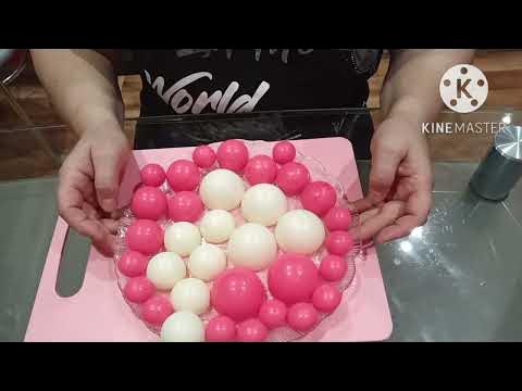 ШАРИКИ из шоколадной глазури для декора тортов. - YouTube