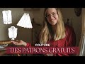 Couture  10 ides de patrons gratuits pour le printempst