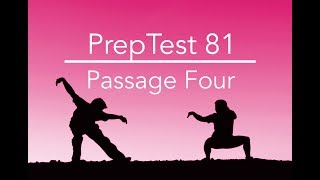 PrepTest 76, Section 1, Passage 4 , LSAT Prep with Dave Hall of Velocity Test Prep