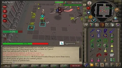 How to 5.3 Tick Melee Walk Xarpus instantly as a Learner(1 run or less)(OSRS)