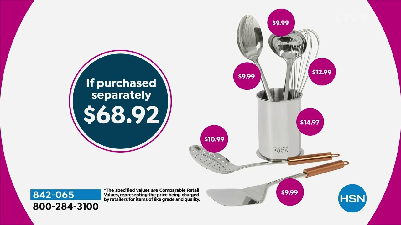 Wolfgang Puck 6-Piece Stainless Steel Pots and Pans