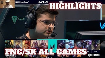 FNC vs SK - All Games (Bo3) Highlights | Day 5 LEC Summer 2023 Group Stage | Fnatic vs SK Gaming