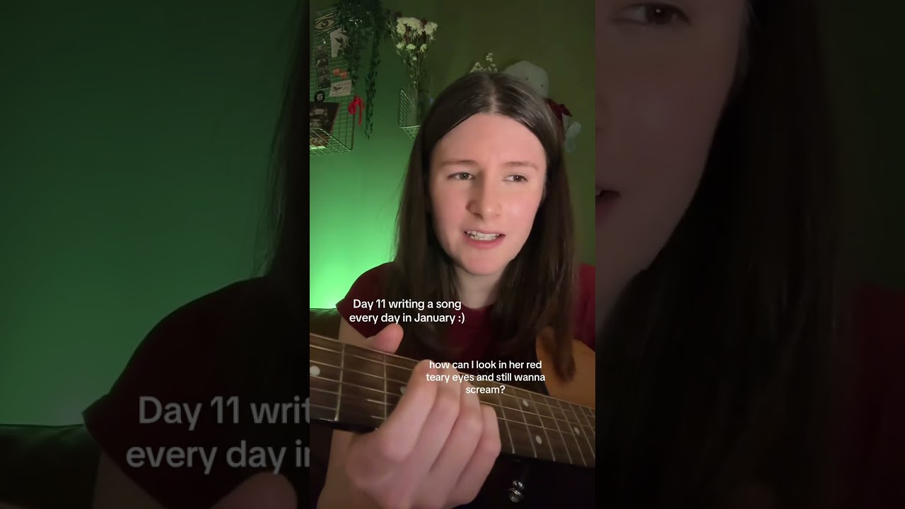 Day 11 writing a song every day in January #singersongwriter #acoustic  #singing #music #guitar