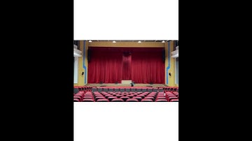 Motorized curtain system can also be widely used in the stage curtain