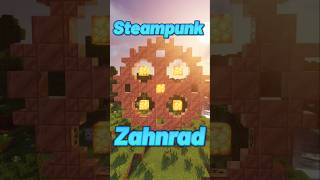 Steampunk Zahnrad für alle die auf Kupfer stehen 😊😉🤪#minecraft #minecraftbuilding #minecraftshorts