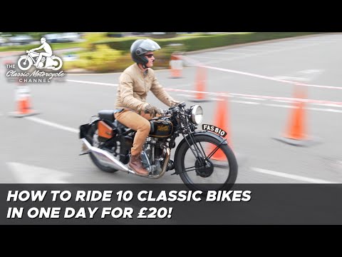 Try a classic bike day at the National Motorcycle Museum