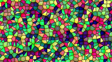 Voronoi Diagram +Edge (openframeworks)