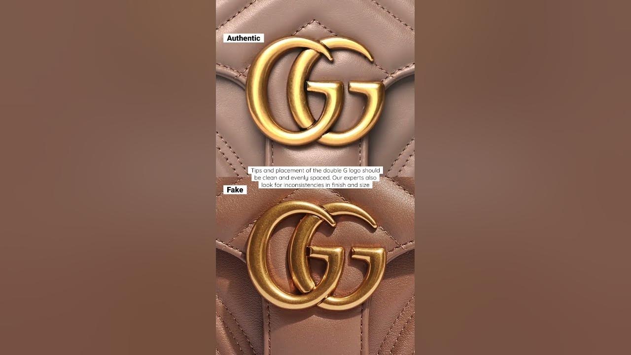 Gucci Marmont Super Mini Comparison! Super Fake VS Authentic