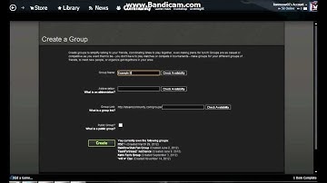Steam - Tutorial on how to create a steam group
