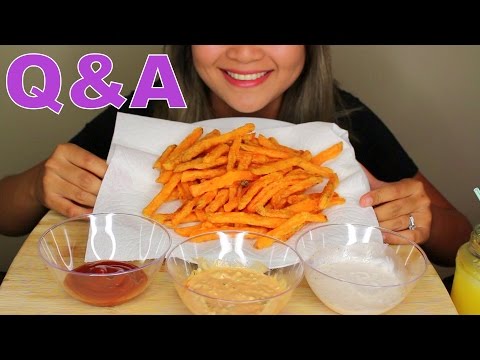 q&a-and-mukbang-sweet-potato-fries-*eating-show*