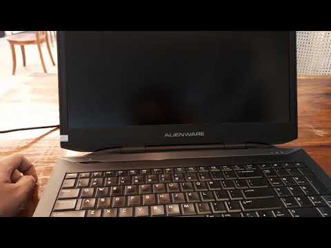 Alienware 17 Second (Agak susah dinyalain)