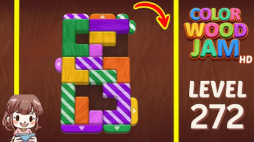 Color Wood Jam Level 272 Solution Walkthrough