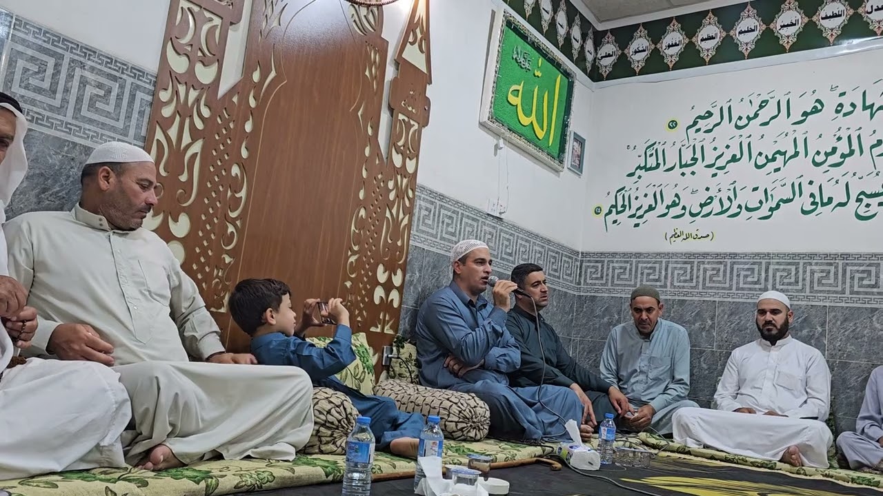 مديح شيخ فؤاد الشيخ علي ابو خمرة .تكية شيخ رعد..بتاريخ ٢٠٢٤/٦/١٠