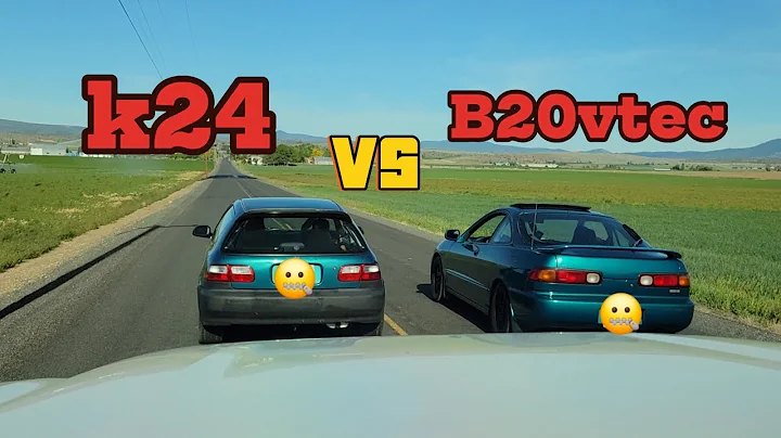 K24 vs B20vtec/ crazy fix on the k24