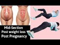 Exercises To Tighten Loose Skin Mid-Section, Diastasis Recti Healing - Abs For Holiday | Hana Milly
