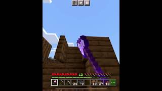Making a Villager Trading Hall in the iPhone Minecraft World #shorts