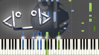 Video thumbnail of "Caravan Palace - Aftermath: Synthesia Piano Tutorial"