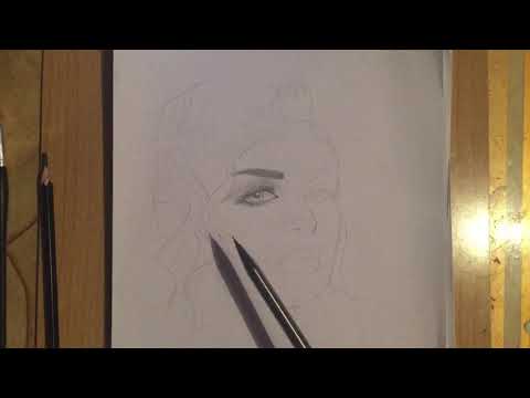 اصيل هميم تعلم الرسم خطوه بخطوه الجزء الاول Youtube