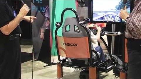 D-Box seating systems to "feel" all the action of a film ...