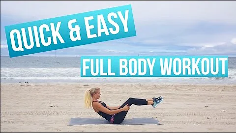 FULL BODY WORKOUT // No Gym Needed! | Nikki Sharp