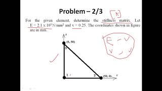 ME8692 FEA   AXISYMMETRIC ELEMENTS Problems   Part 2 of 2