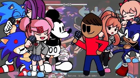 FNF Omnipresent But My Favorite Characters Sing It (ft my custom chromatic scale) - FNF Vs Sonic.exe