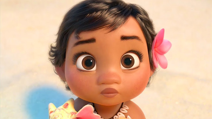 Oceania - Baby Vaiana - Clip dal film
