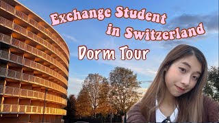Dorm Tour 🇨🇭 🇭🇰| 2020 Youth Olympic Village Vortex🏠 Exchange Student in Switzerland Lausanne (中/Eng)
