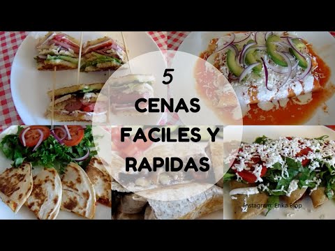 Video: Comida Rápida Para Dos Para Cenar