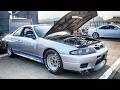 R33 SKYLINE GT-R by ART TECH HANATSUKA DRAG RACING【Cars and...】もてぎストリートシュートアウト2026
