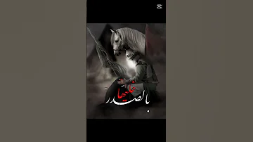 مرتضى حرب شيل راية للحسين ورف بية المصمم محمد 