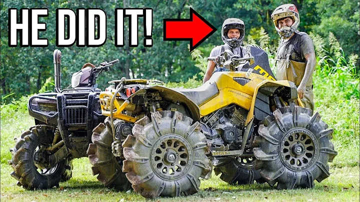 Julius BROKE The CAN-AM RENEGADE! *BIG JUMP*