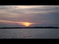 Buttonwood Sound Sunset from the Top Deck of the Boat