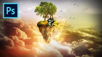 How To Create Floating Island |PHOTOSHOP MANIPULATION TUTORIAL | Photoshop cc 2017 Graphic Design