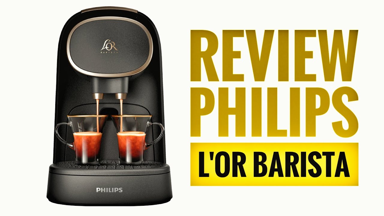 PHILIPS L'Or Barista Original System Negra / Cafetera de cápsulas Nespresso