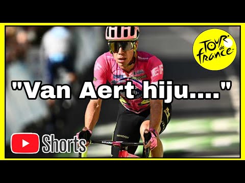 Vídeo: Wout van Aert abandona Tour de France após acidente horrendo