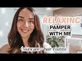 MY *RELAXING* AT HOME BEAUTY\PAMPER ROUTINE | Eilidh Wells | PAMPER WITH ME