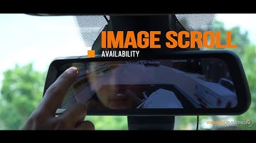 The FullVUE Rear Camera Mirror in Motion