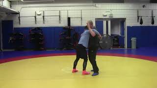 How to do a Throw By from Double Underhooks - Greco-Roman Wrestling Technique.