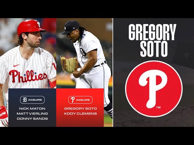 Phillies acquire All-Star reliever; trade Vierling, Maton to