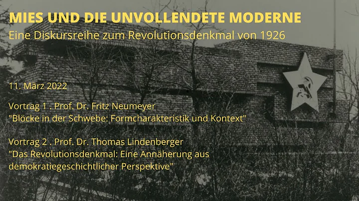 Mies und die unvollendete Moderne: Fritz Neumeyer ...