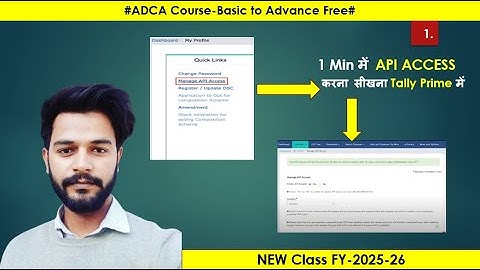 Tally Prime 6.1 New Update | Enable API Access in GSTN Portal | GST API Access
